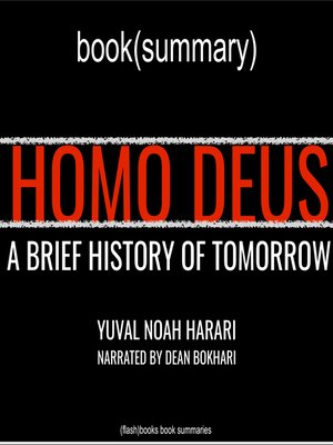 cover image of Homo Deus by Yuval Noah Harari--Book Summary